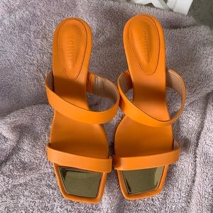 Schutz heeled mule/sandal